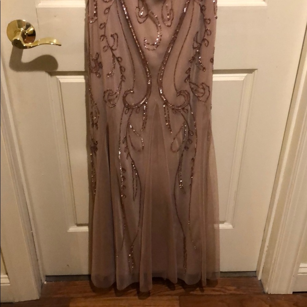 Adrianna Papell Platinum Evening Gown - Picture 3 of 8